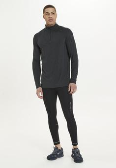 Rückansicht von ELITE LAB Core X1 Elite Langarmshirt Herren 1111 Black Melange