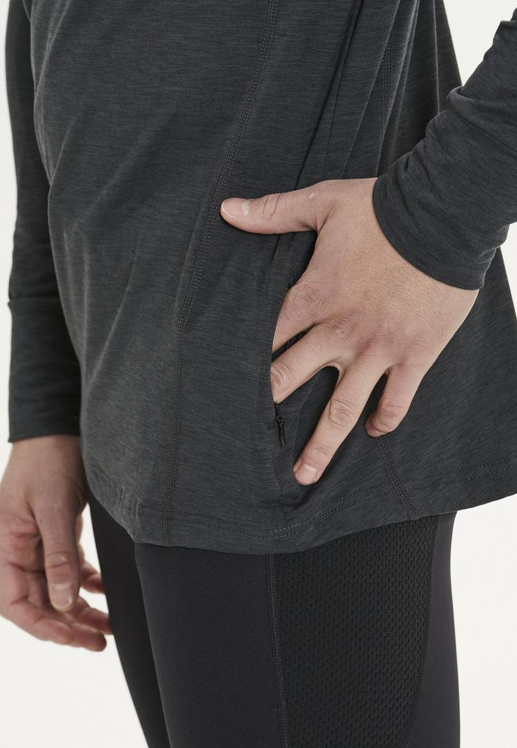 ELITE LAB ELITE LAB Core X1 Elite Langarmshirt Herren - 1111 Black Melange - 1 | SportScheck