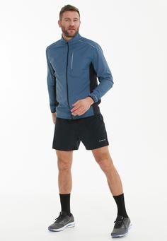 Rückansicht von ELITE LAB Shell Heat X1 Elite Laufjacke Herren 2164 Slate Blue