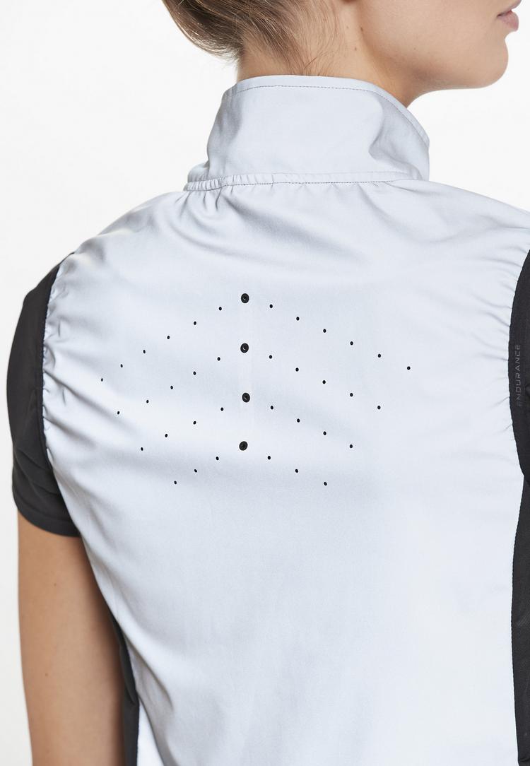 Endurance Endurance Rumey W Light Night Vest Laufweste Damen - 1018 Reflex - 4 | SportScheck
