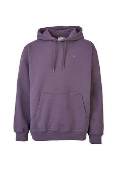 Cleptomanicx Ligull Boxy Hoodie Herren Montana Grape