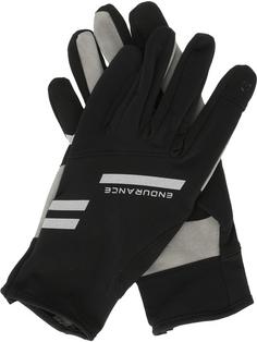 Rückansicht von Endurance Verve Fahrradhandschuhe 1001 Black