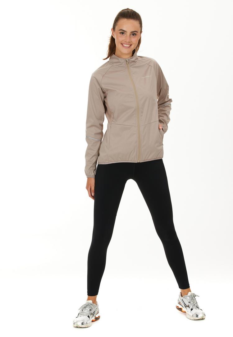 Endurance Endurance Elving Laufjacke Damen - 1136 Simply Taupe - 1 | SportScheck