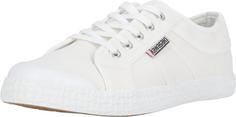 Rückansicht von Kawasaki Retro Tennis 2.0 Sneaker Damen 1002 White