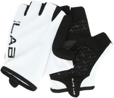 Rückansicht von ELITE LAB Bike Elite Core Fahrradhandschuhe Herren 1002 White