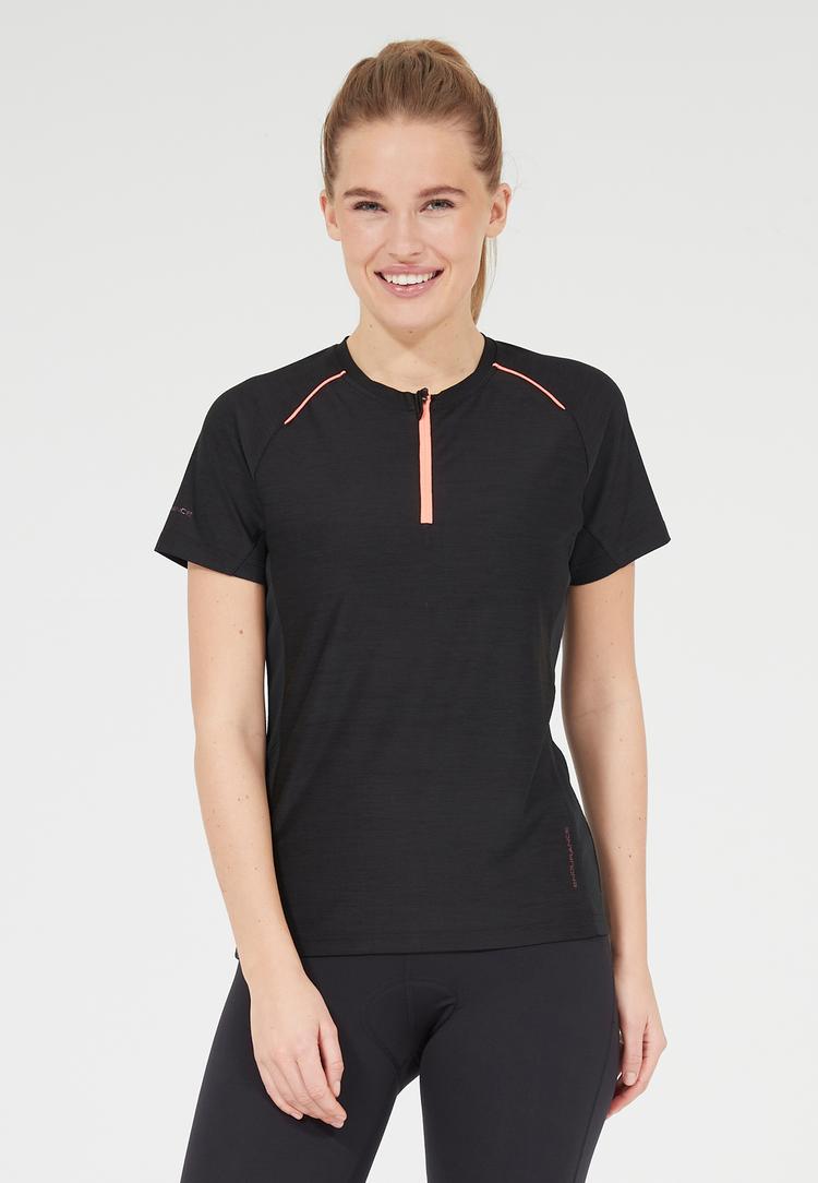 Endurance Endurance DENY W ACTIV QXL Funktionsshirt Damen - 1111 Black Melange - 1 | SportScheck