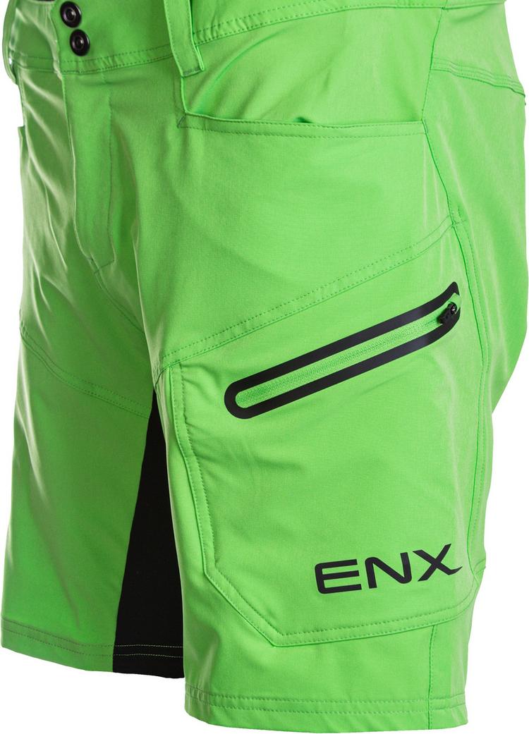Endurance Endurance Jamal 2in1 Shorts Herren - 3087 Green Flash - 0 | SportScheck