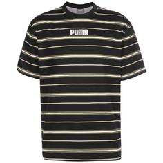 PUMA Modern Basics Advanced T-Shirt Herren schwarz / weiß