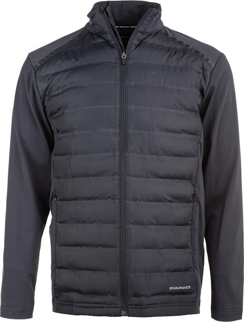 Rückansicht von Endurance MIDAN Laufjacke Herren 1001 Black