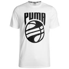 PUMA Posterize Basketball Shirt Herren weiß / schwarz