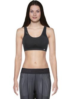 Rückansicht von Athlecia Rosemary Sport-BH Damen 1001 Black