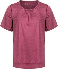 Q by Endurance BREE MELANGE Funktionsshirt Damen - 4132 Tawny Port