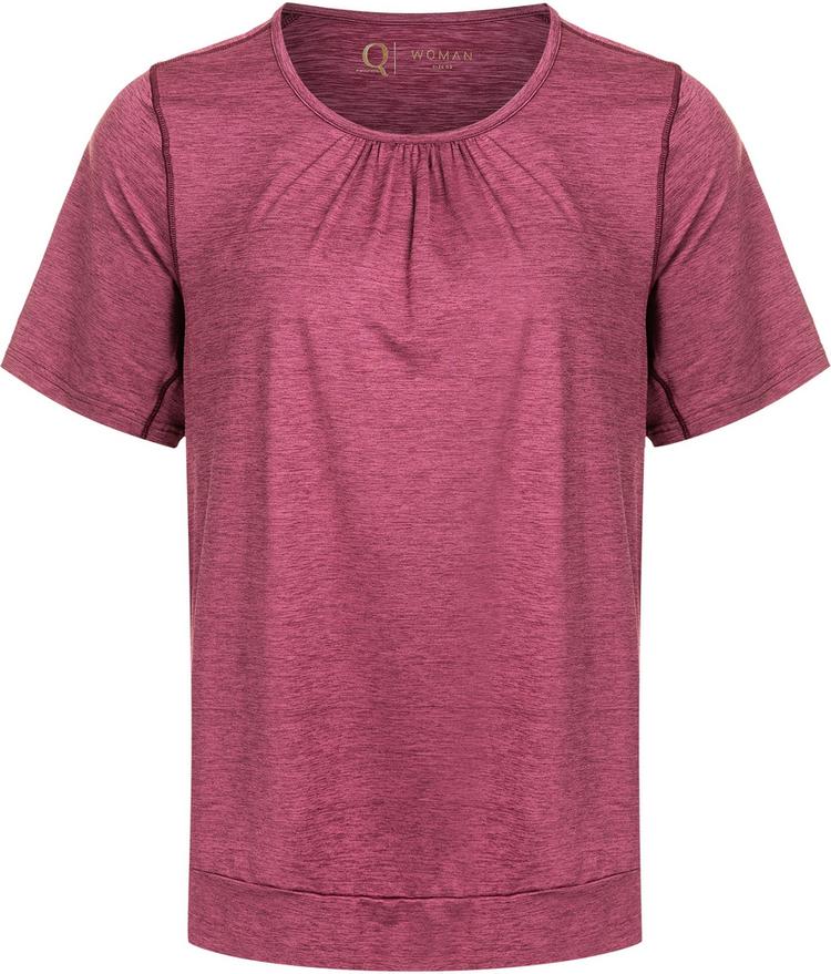 Q by Endurance Q by Endurance BREE MELANGE Funktionsshirt Damen - 4132 Tawny Port - 0 | SportScheck