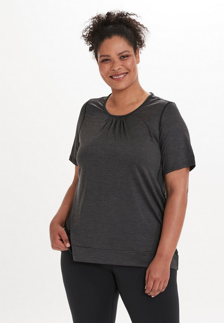 Q by Endurance Q by Endurance BREE MELANGE Funktionsshirt Damen - 1001 Black - 1 | SportScheck