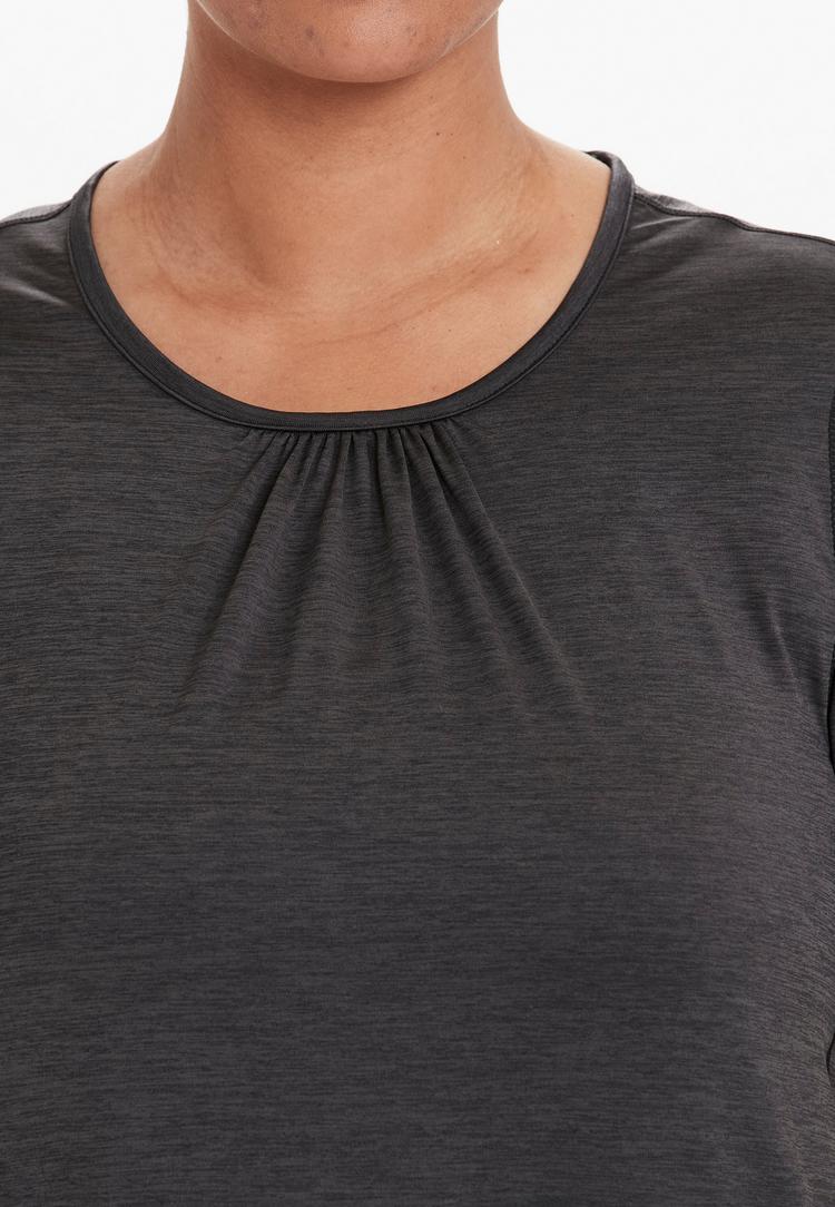 Q by Endurance Q by Endurance BREE MELANGE Funktionsshirt Damen - 1001 Black - 0 | SportScheck