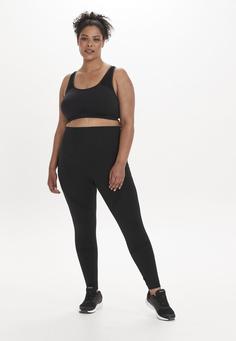 Rückansicht von Q by Endurance ROSA SEAMLESS Sport-BH Damen 1001 Black