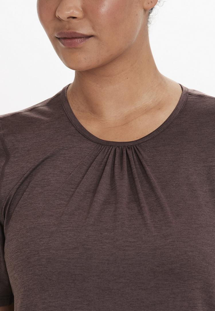 Q by Endurance Q by Endurance BREE MELANGE Funktionsshirt Damen - 4182 Deep Shale - 1 | SportScheck