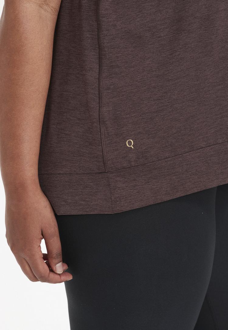 Q by Endurance Q by Endurance BREE MELANGE Funktionsshirt Damen - 4182 Deep Shale - 2 | SportScheck