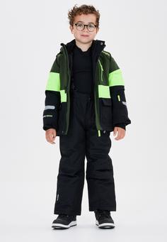 Rückansicht von ZigZag Provo Skihose Kinder 1001 Black