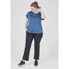 Rückansicht von Q by Endurance MINSTA ACTIV Printshirt Damen 2042 Majolica Blue