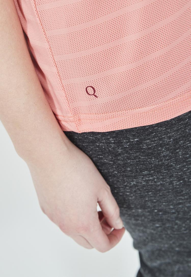 Q by Endurance Q by Endurance MINSTA ACTIV Printshirt Damen - 4144 Shell Pink - 2 | SportScheck