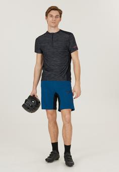 Rückansicht von Endurance Jamal 2in1 Shorts Herren 2034 Poseidon