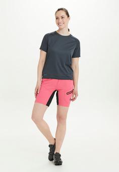 Rückansicht von Endurance Jamilla W 2 in 1 Shorts Shorts Damen 4195 Paradise Pink