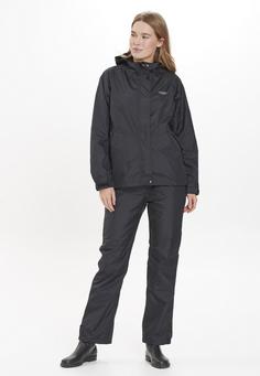 Rückansicht von Weather Report Carlene Regenanzug Damen 1001 Black