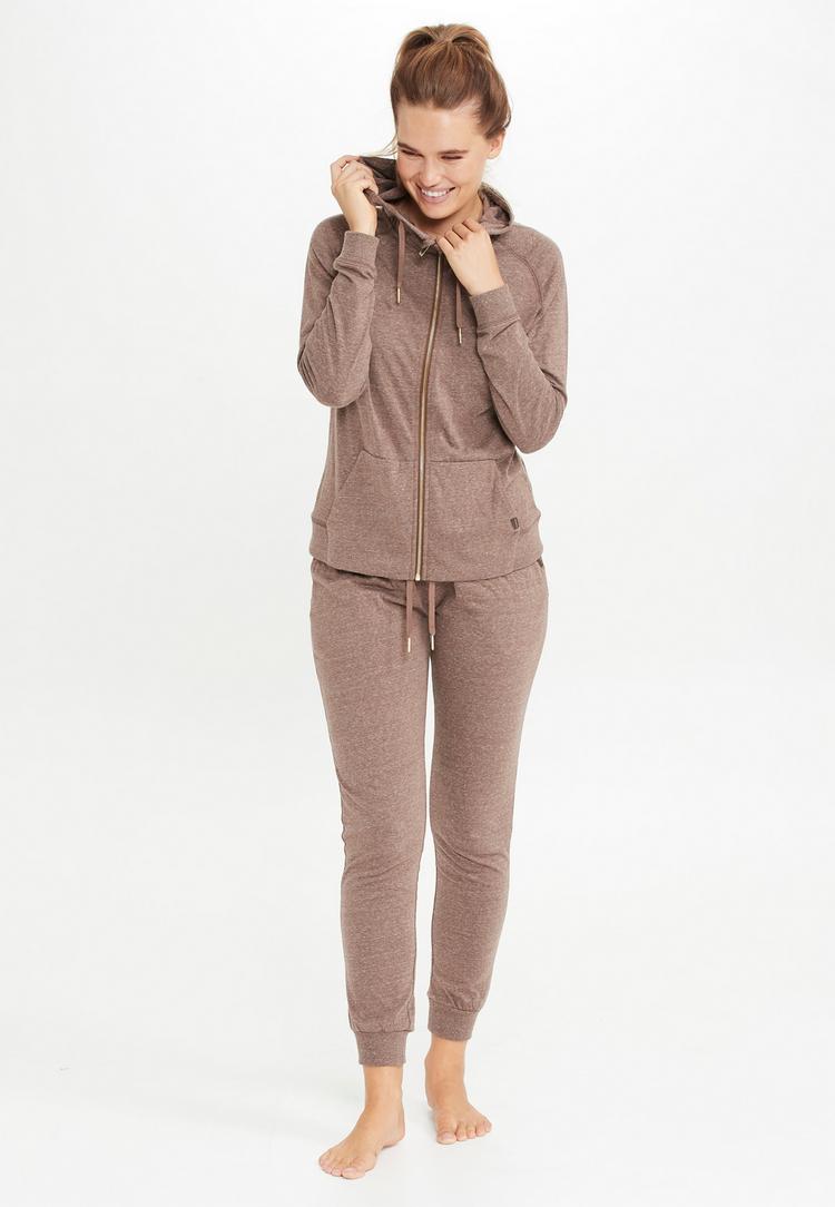 Athlecia Athlecia CHESTINE Trainingsjacke Damen - 5067 Deep Taupe - 0 | SportScheck