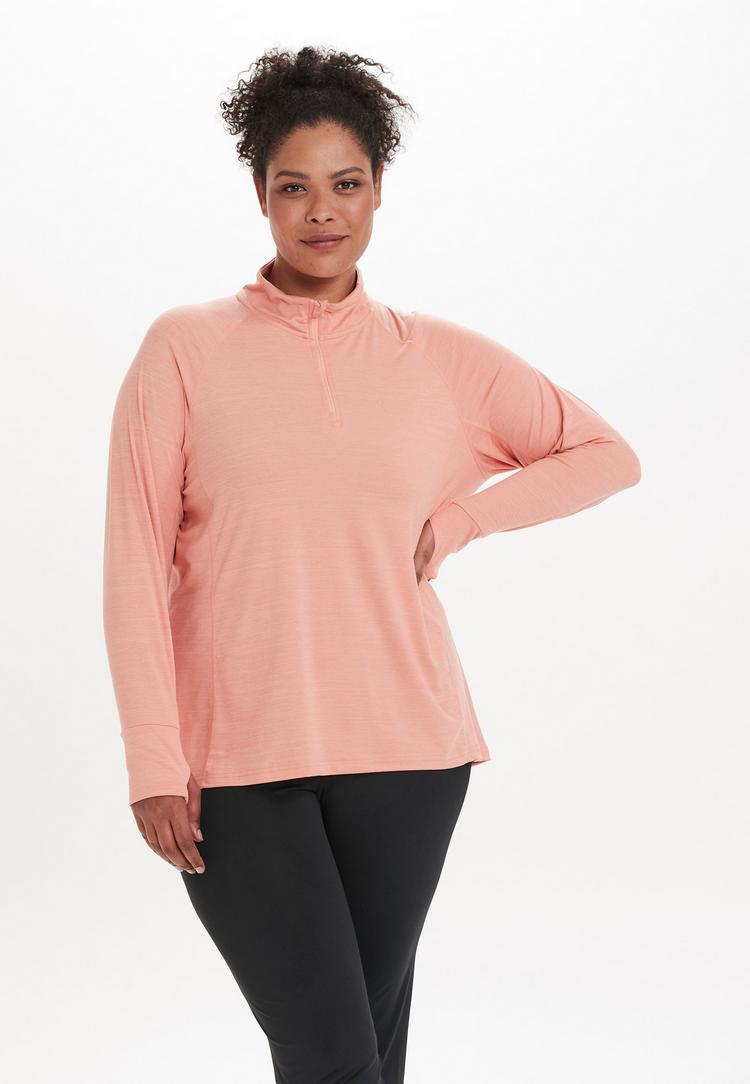 Q by Endurance Q by Endurance Fermier Langarmshirt Damen - 4213 Blooming Dahlia - 1 | SportScheck