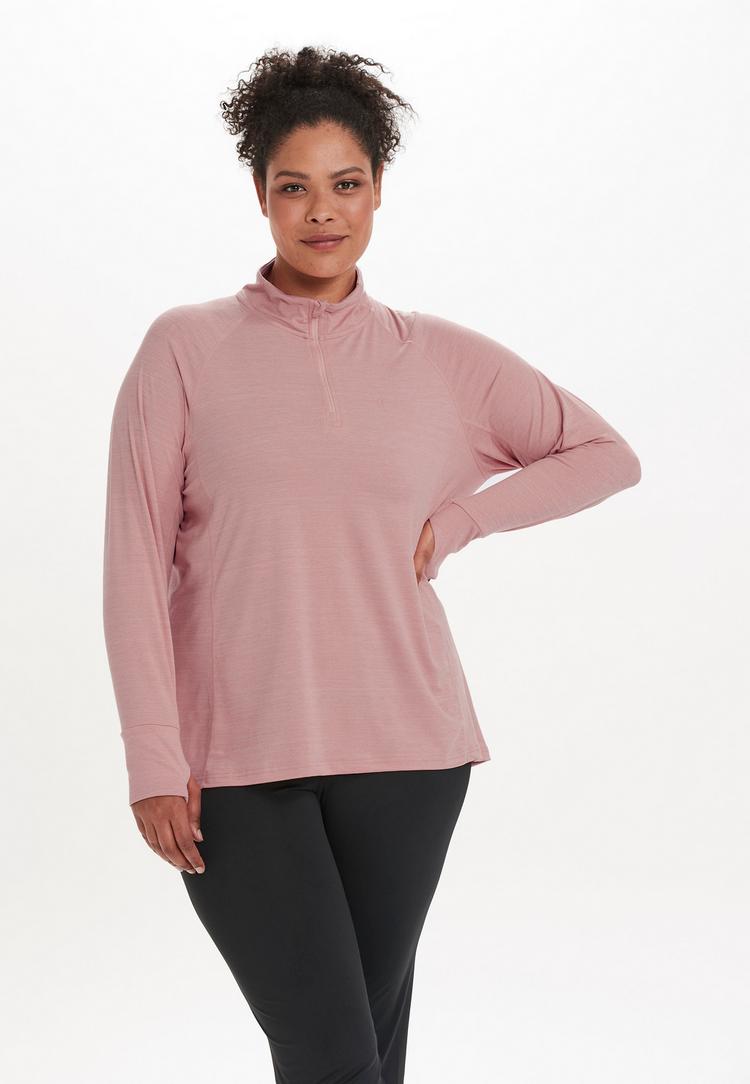 Q by Endurance Q by Endurance Fermier Langarmshirt Damen - 4131 Deauville Mauve - 1 | SportScheck