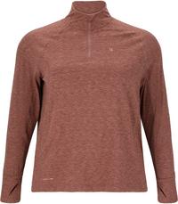 Q by Endurance Fermier Langarmshirt Damen - 5127 Marron