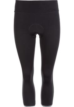 Endurance Juvel W ¾ Tights Gel-Pad 3/4-Fahrradtights Damen 1001 Black