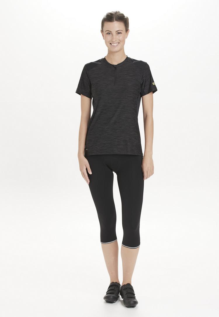 Endurance Endurance Juvel W &frac34; Tights Gel-Pad Fahrradtights Damen - 1001 Black - 0 | SportScheck