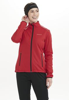 Rückansicht von Endurance Zora Softshelljacke Damen 4009 Chinese Red