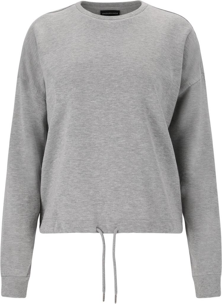 Endurance Endurance Sartine Sweatshirt Damen - 1005 Light Grey Melange - 0 | SportScheck