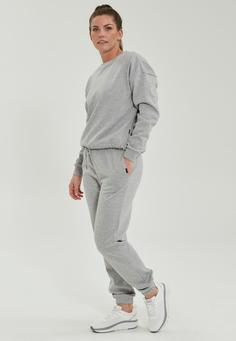 Rückansicht von Endurance Sartine Sweatshirt Damen 1005 Light Grey Melange