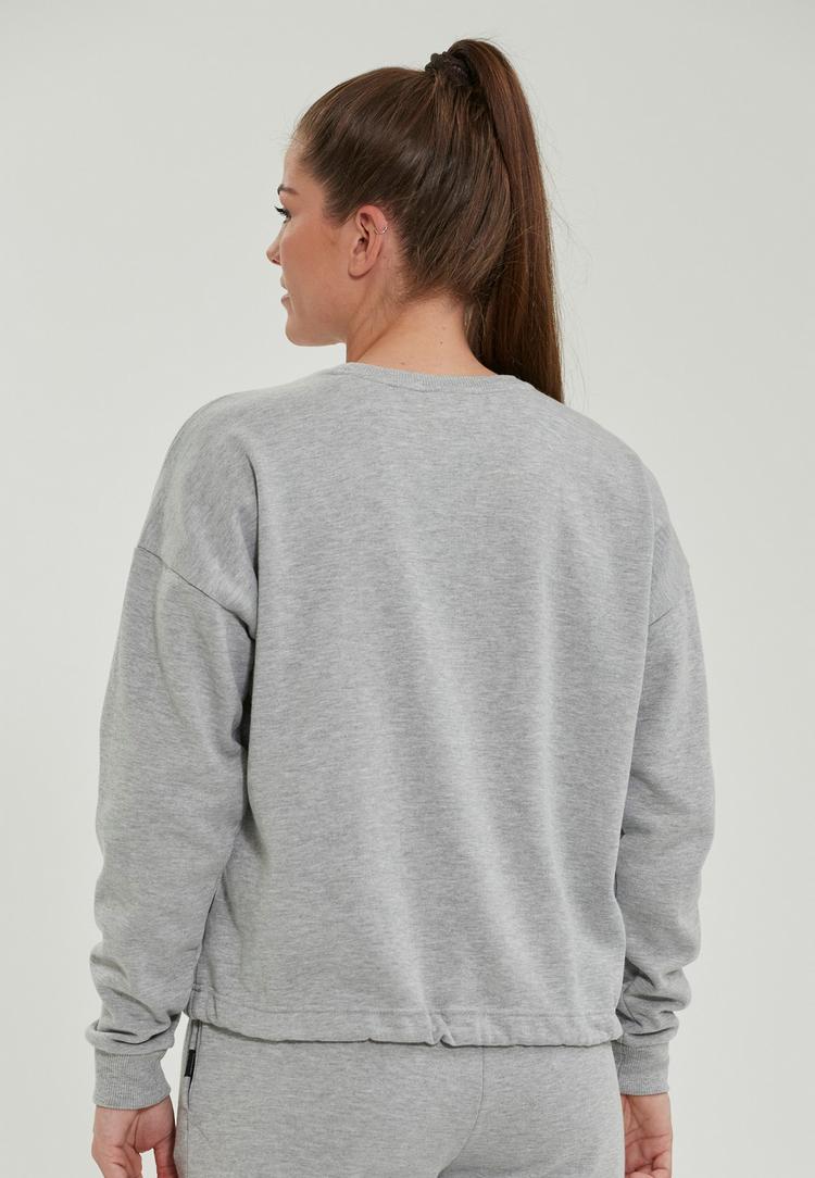 Endurance Endurance Sartine Sweatshirt Damen - 1005 Light Grey Melange - 2 | SportScheck
