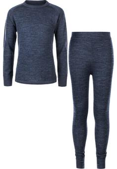 ZigZag Funktionswäsche-Set Pattani Wäscheset Kinder 2048 Navy Blazer