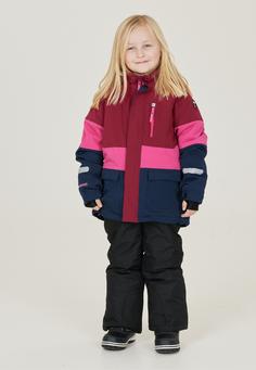 Rückansicht von ZigZag Taylora Skijacke Kinder 4055 Beet Red