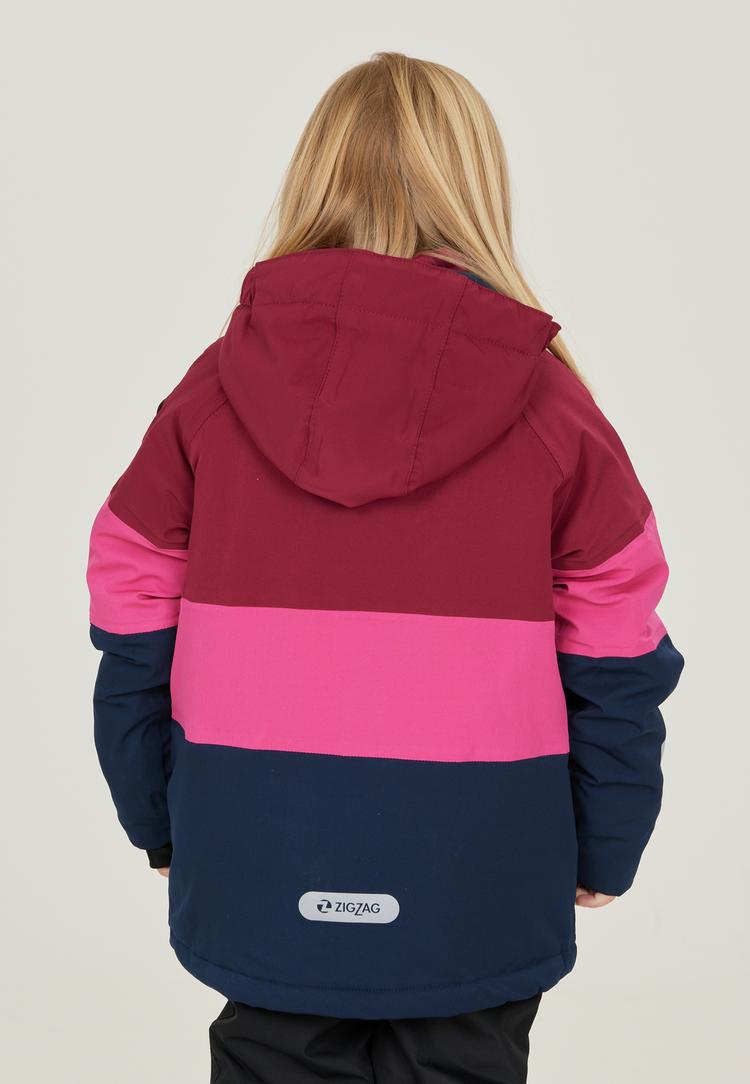 ZigZag ZigZag Taylora Skijacke Jungen - 4055 Beet Red - 2 | SportScheck