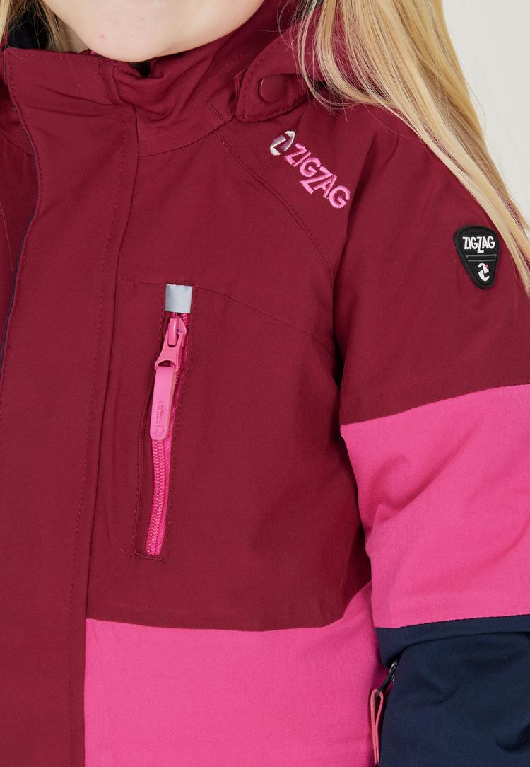 ZigZag ZigZag Taylora Skijacke Jungen - 4055 Beet Red - 1 | SportScheck