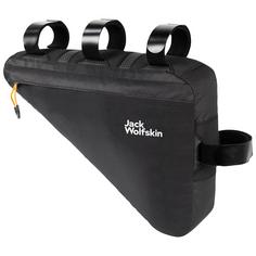 Jack Wolfskin MOROBBIA TRIANGLE BAG Fahrradtasche flash black