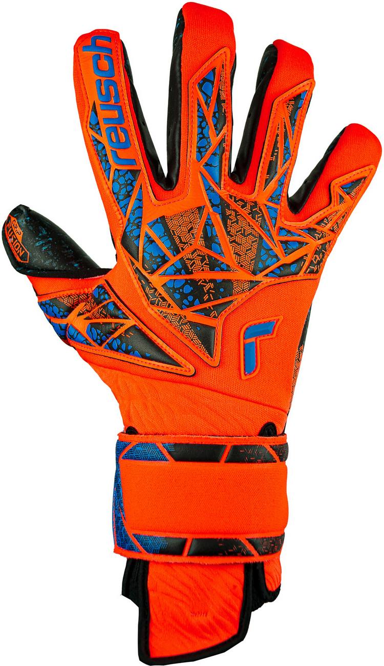 Reusch Reusch Attrakt Fusion Guardian Torwarthandschuhe - 2211 hyper orng/elec blue/blck - 5 | SportScheck