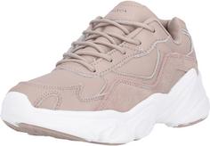 Rückansicht von Athlecia CHUNKY Leather Trainers Sneaker Damen 1057 Nude