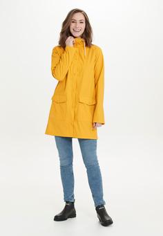 Rückansicht von Weather Report TASS W W-PRO 5000 Regenjacke Damen 5005 Golden Rod