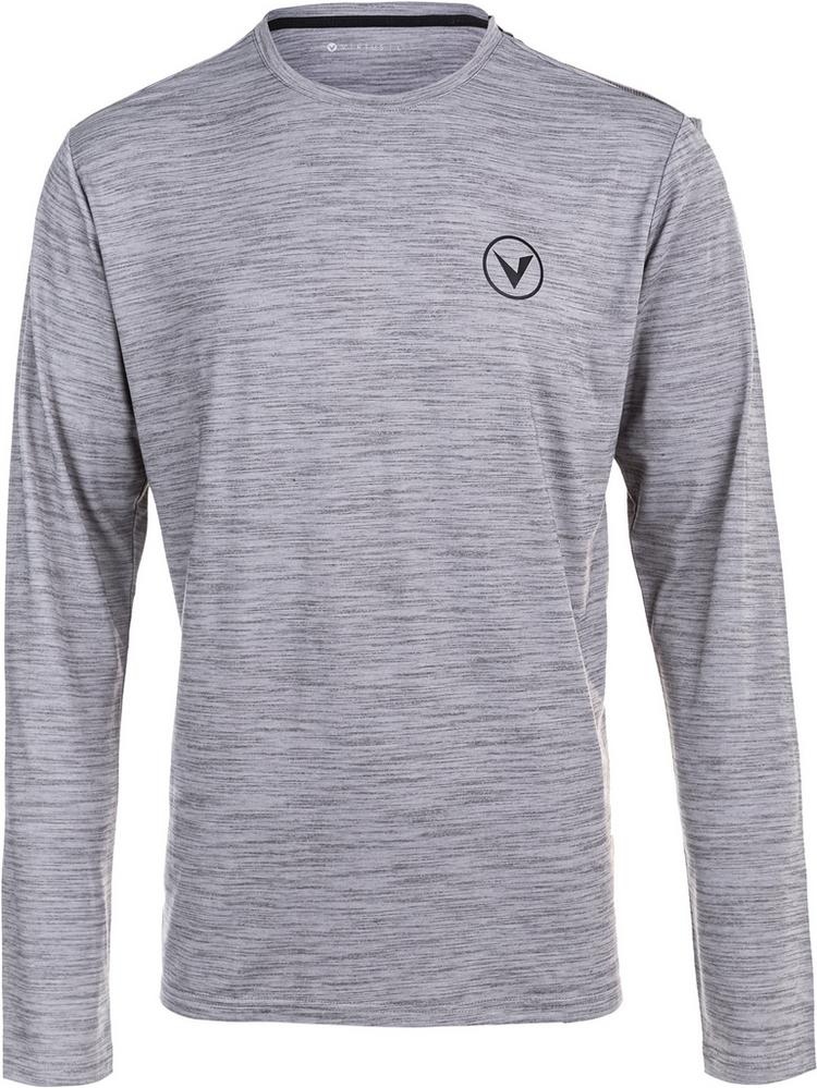 Virtus Virtus JOKERS M L/S Langarmshirt Herren - 1038 Mid Grey Melange - 0 | SportScheck