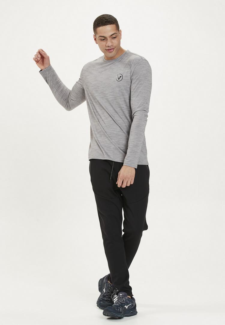 Virtus Virtus JOKERS M L/S Langarmshirt Herren - 1038 Mid Grey Melange - 0 | SportScheck