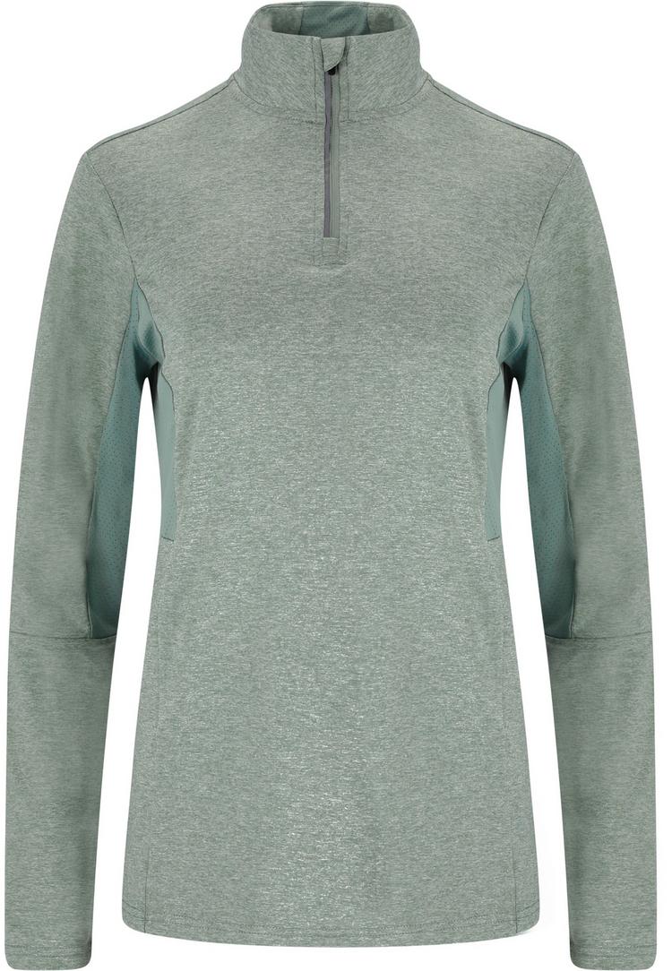 Endurance Endurance JOCEE W Midlayer Langarmshirt Damen - 3131 Dusty Teal - 0 | SportScheck
