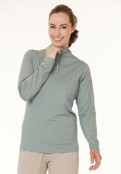 Rückansicht von Endurance JOCEE W Midlayer Langarmshirt Damen 3131 Dusty Teal